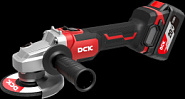 Машина шлифовальная аккумуляторная угловая бесщеточная DCK KDSM03-125, 18В, без акб и з/у